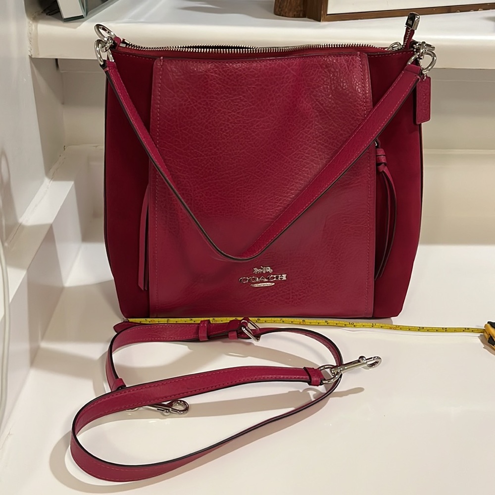 Beautiful, never used leather Coach purse. - Picture 8 of 8